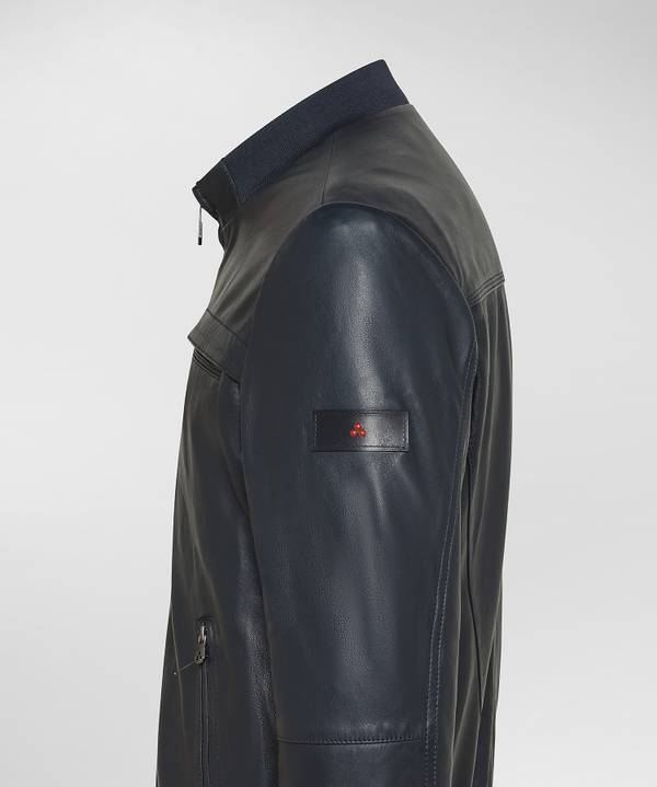 Peuterey Giacca Biker In Pelle