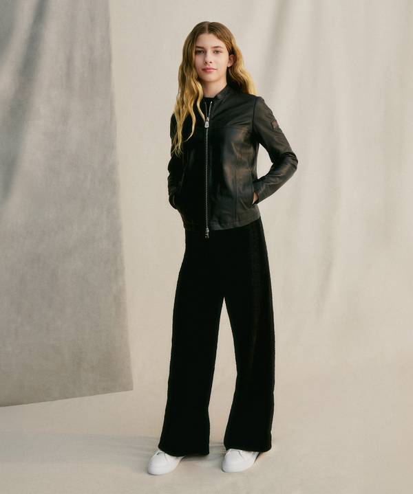 Peuterey Giacca Biker In Pelle