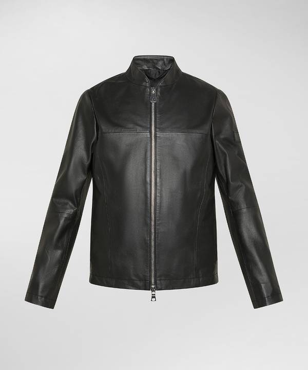 Peuterey Giacca Biker In Pelle