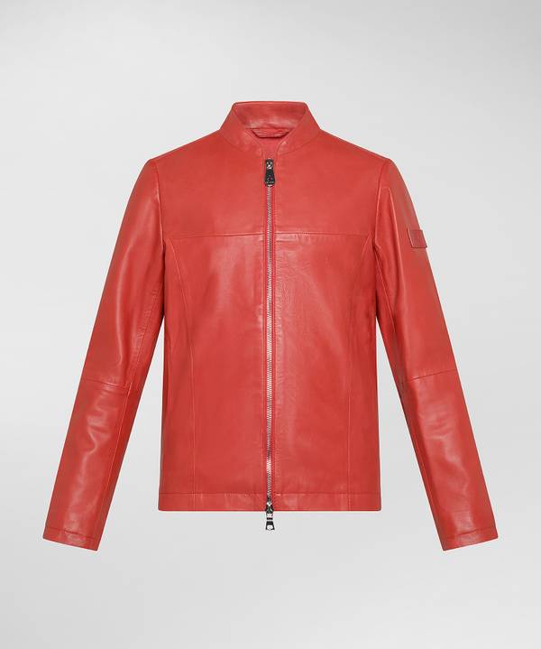 Peuterey Giacca Biker In Pelle