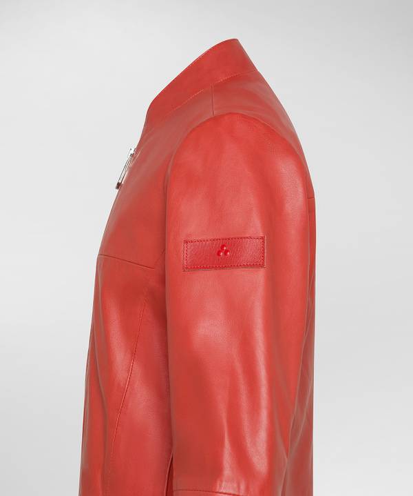 Peuterey Giacca Biker In Pelle