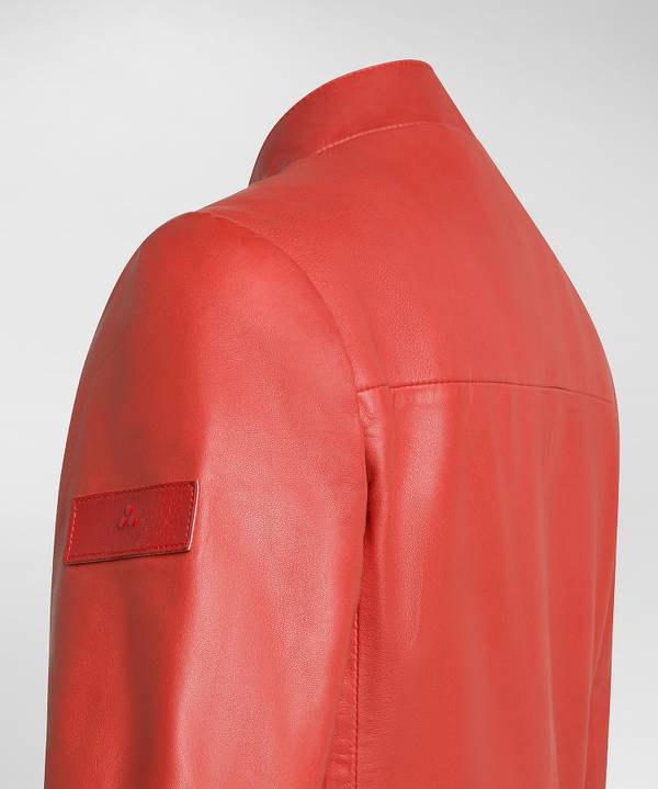 Peuterey Giacca Biker In Pelle