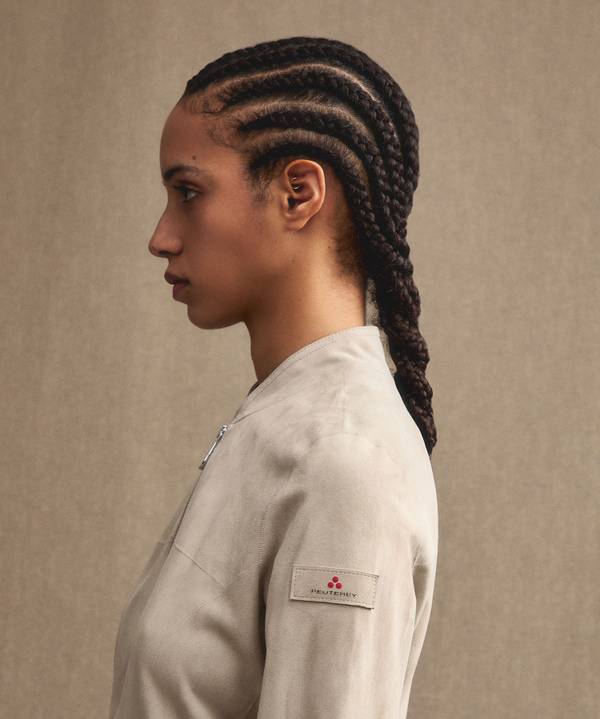 Peuterey Giacca Biker In Pelle