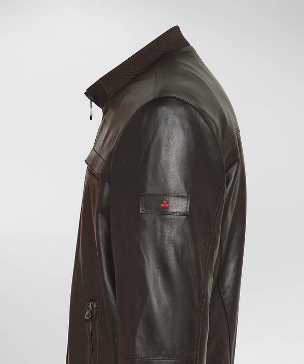 Peuterey Giacca Biker In Pelle