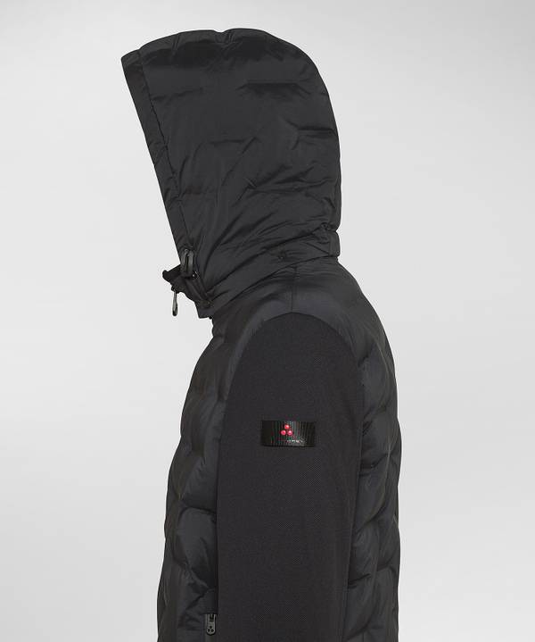 Peuterey Giacca Bimateriale Con Trapunta Jacquard