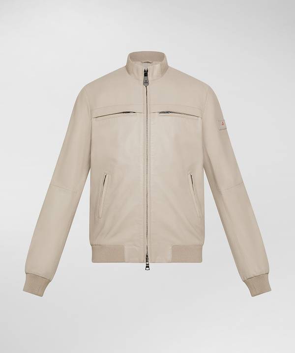 Peuterey Giacca Bomber In Pelle