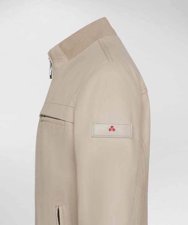 Peuterey Giacca Bomber In Pelle