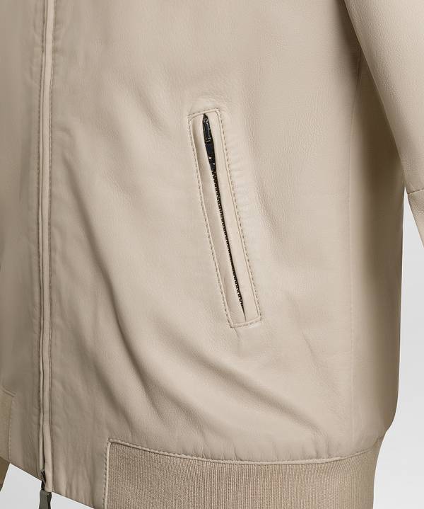 Peuterey Giacca Bomber In Pelle