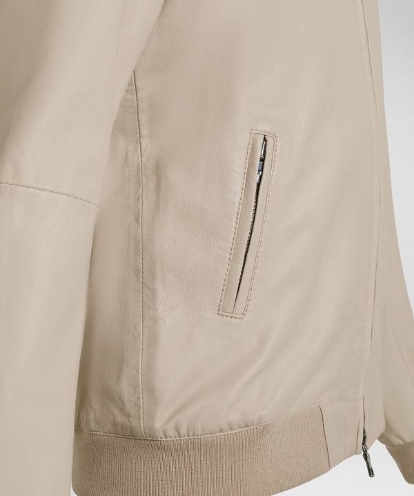 Peuterey Giacca Bomber In Pelle