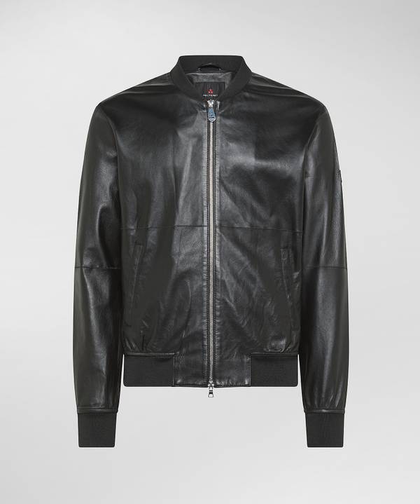 Peuterey Giacca Bomber In Pelle