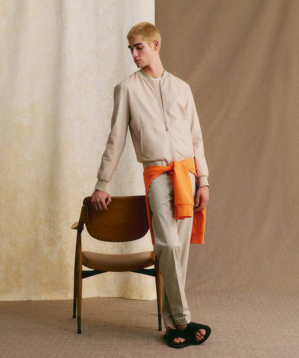 Peuterey Giacca bomber in pelle