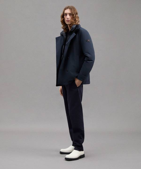 Peuterey Giacca Elegante Con Pettorina Staccabile