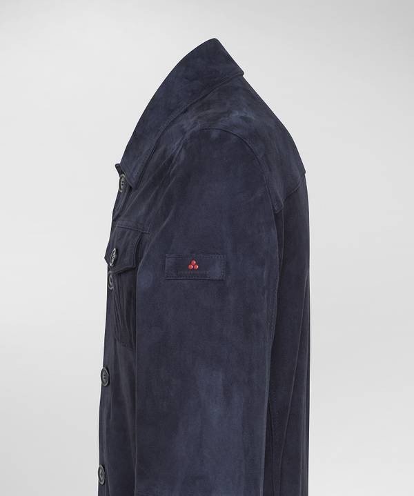 Peuterey Giacca In Pelle Scamosciata