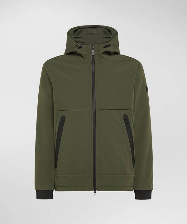 Peuterey Giacca Liscia Con Ampie Tasche Laterali