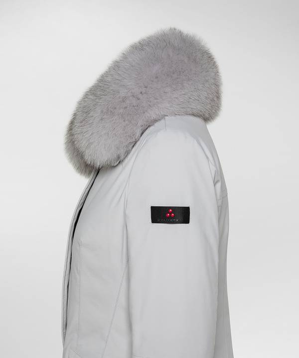 Peuterey Giacca Slim Con Pelliccia