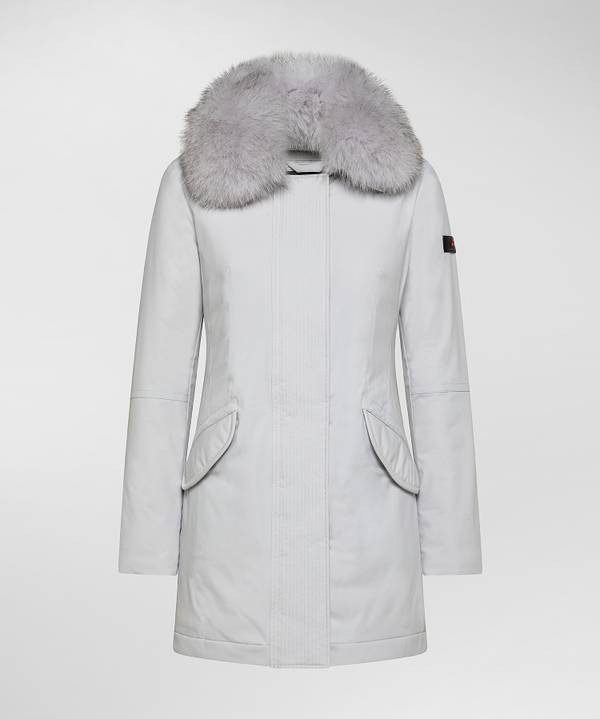 Peuterey Giacca Slim Con Pelliccia