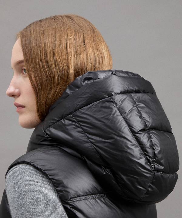 Peuterey Gilet In Ripstop Lucido