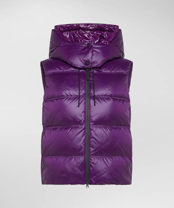 Peuterey Gilet In Ripstop Lucido