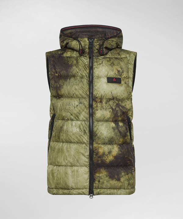 Peuterey Gilet Tie-Dye In Nylon Ripstop