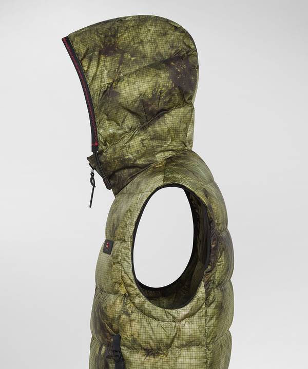 Peuterey Gilet Tie-Dye In Nylon Ripstop