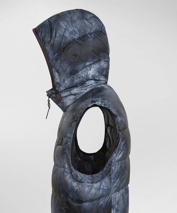 Peuterey Gilet Tie-Dye In Nylon Ripstop