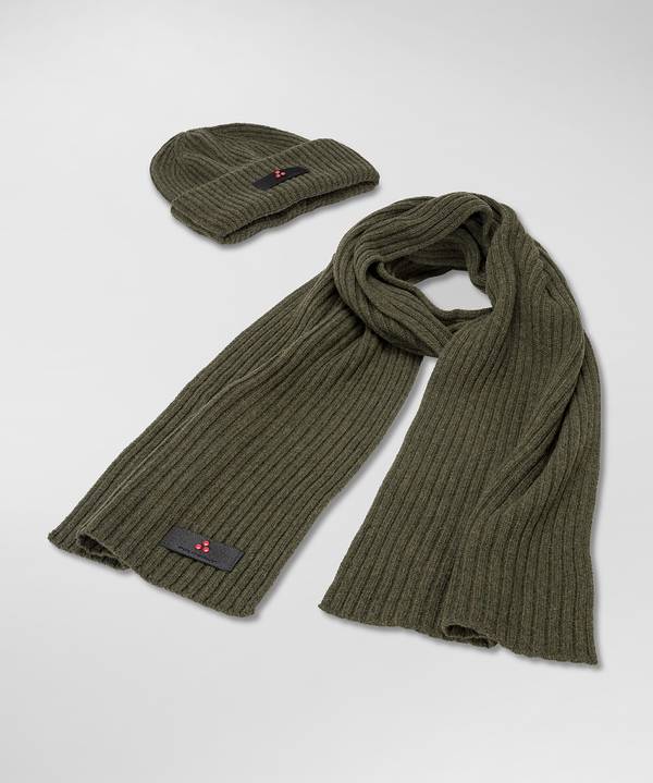 Peuterey Kit Berretto E Sciarpa