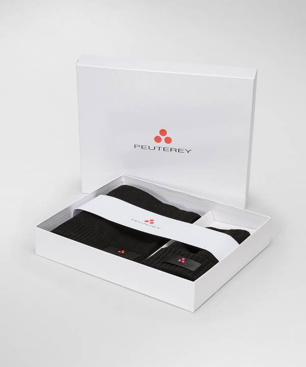 Peuterey Kit Berretto E Sciarpa In Misto Lana