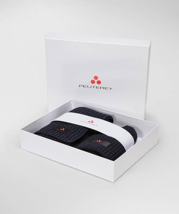 Peuterey Kit Berretto E Sciarpa