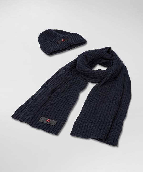 Peuterey Kit Berretto E Sciarpa