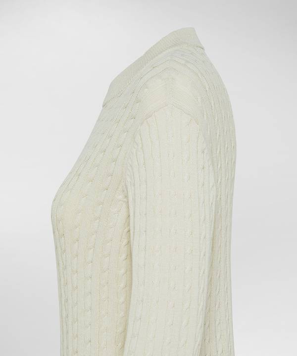 Peuterey Maglia A Treccia In Tricot Di Cotone