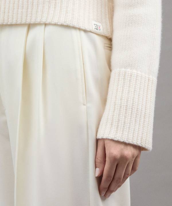 Peuterey Maglia Collo Alto In Misto Cachemire