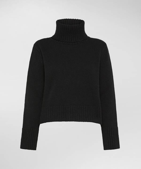 Peuterey Maglia Collo Alto In Misto Cachemire