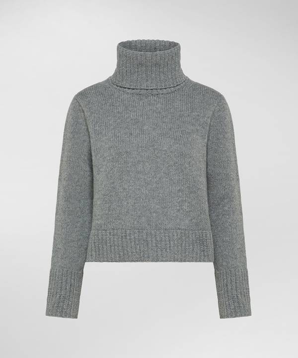 Peuterey Maglia Collo Alto In Misto Cachemire