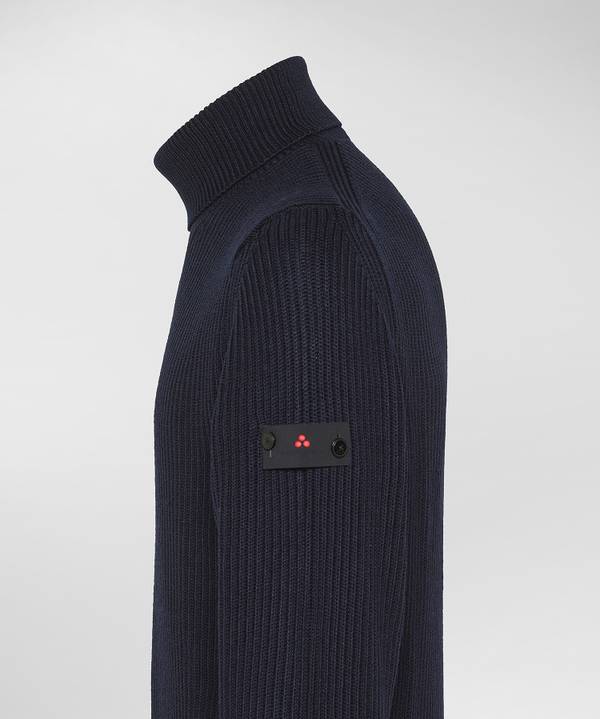 Peuterey Maglia Collo Alto In Misto Lana