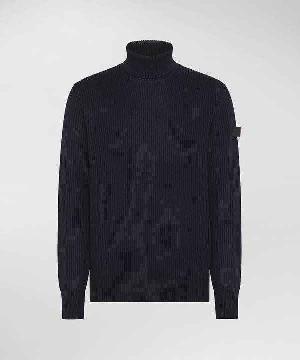 Peuterey Maglia Collo Alto In Misto Lana