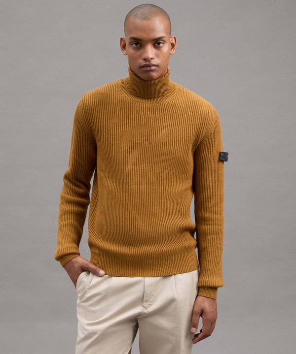 Peuterey Maglia Collo Alto In Misto Lana