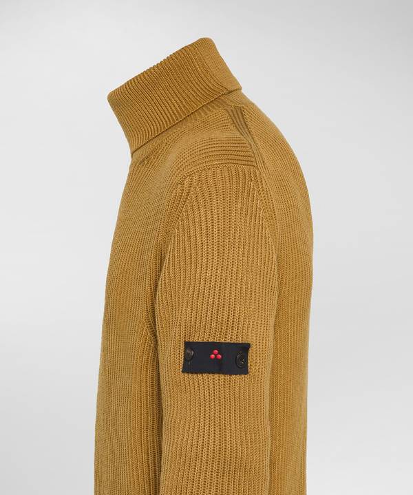 Peuterey Maglia Collo Alto In Misto Lana