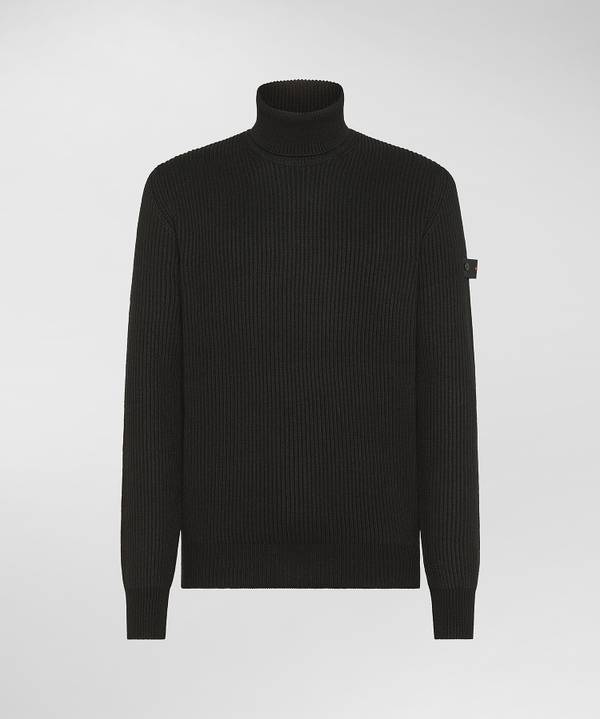 Peuterey Maglia Collo Alto In Misto Lana