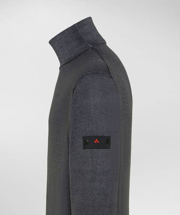 Peuterey Maglia Collo Alto In Pura Lana