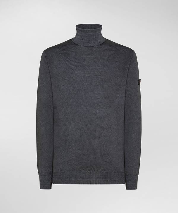 Peuterey Maglia Collo Alto In Pura Lana