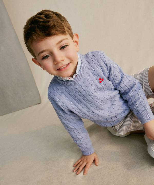 Peuterey Maglia Con Fantasia A Treccia