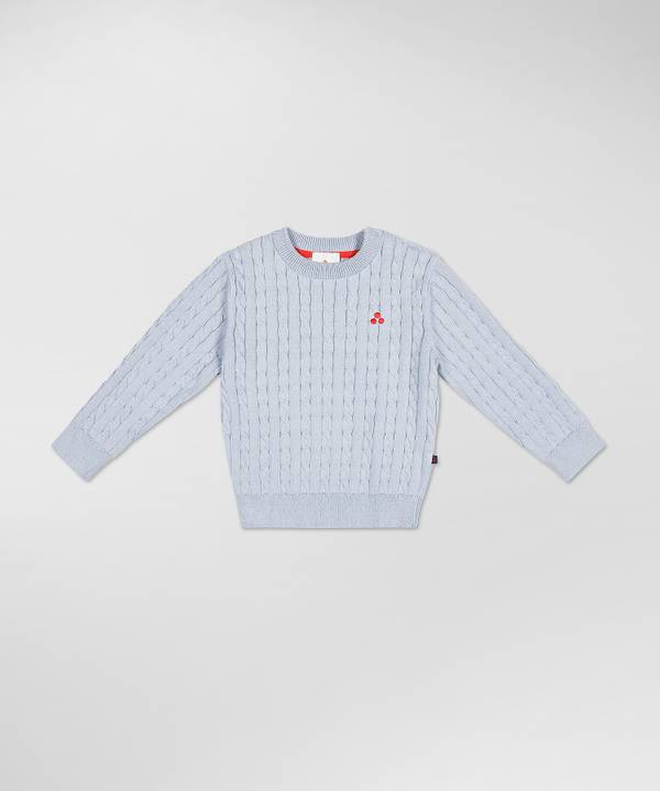 Peuterey Maglia Con Fantasia A Treccia