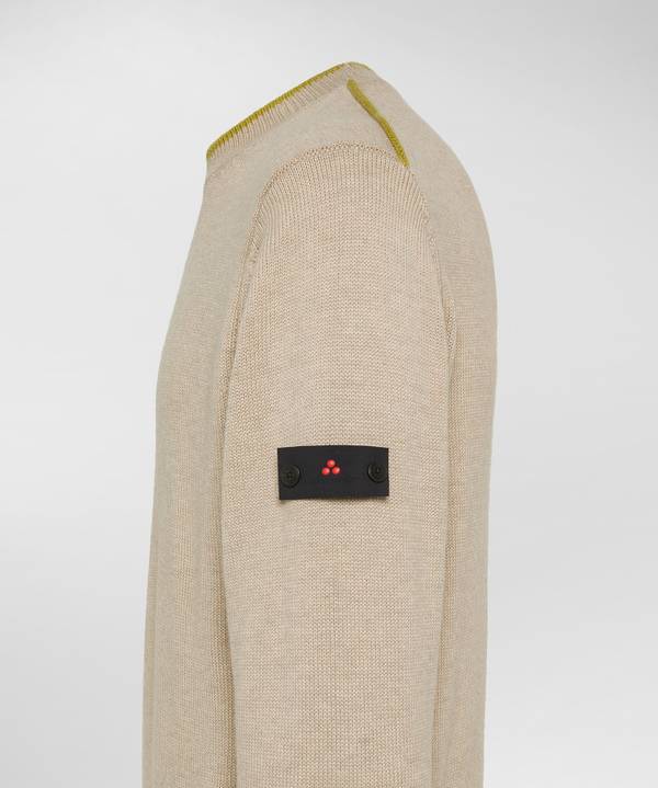 Peuterey Maglia Di Lana Con Dettagli A Contrasto