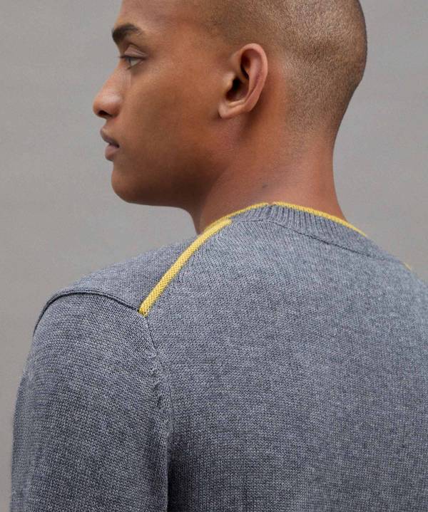 Peuterey Maglia Di Lana Con Dettagli A Contrasto