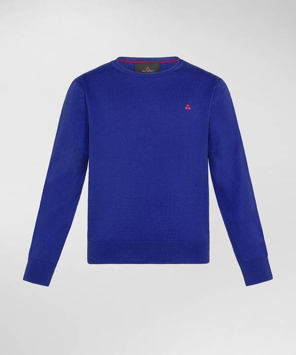 Peuterey Maglia Fine In Tricot Di Cotone