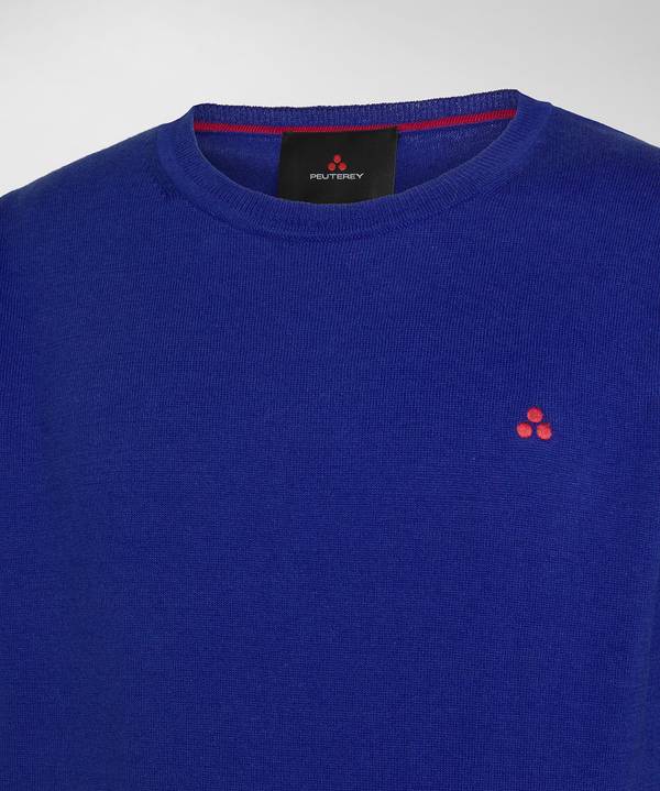 Peuterey Maglia Fine In Tricot Di Cotone