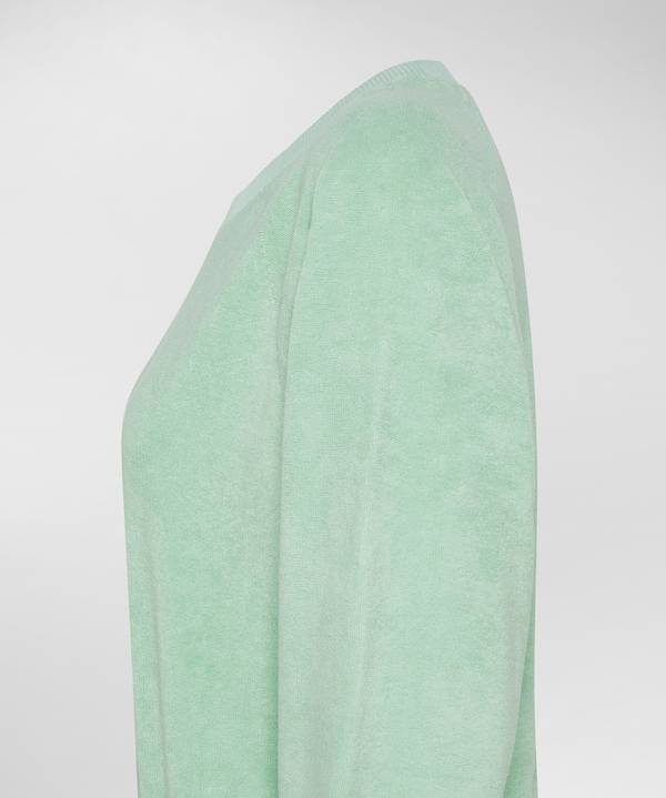 Peuterey Maglia Girocollo In Spugna Di Cotone