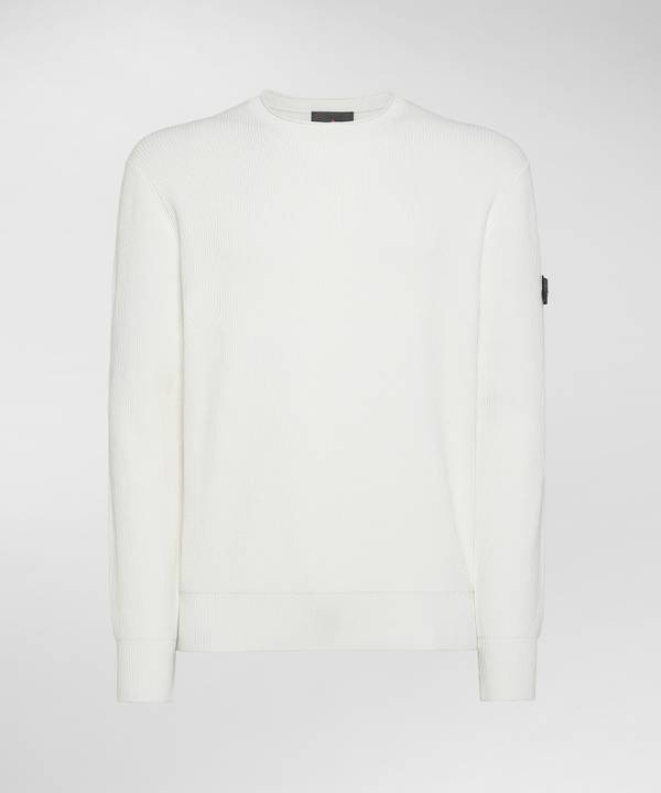 Peuterey Maglia In Cotone A Punto Inglese