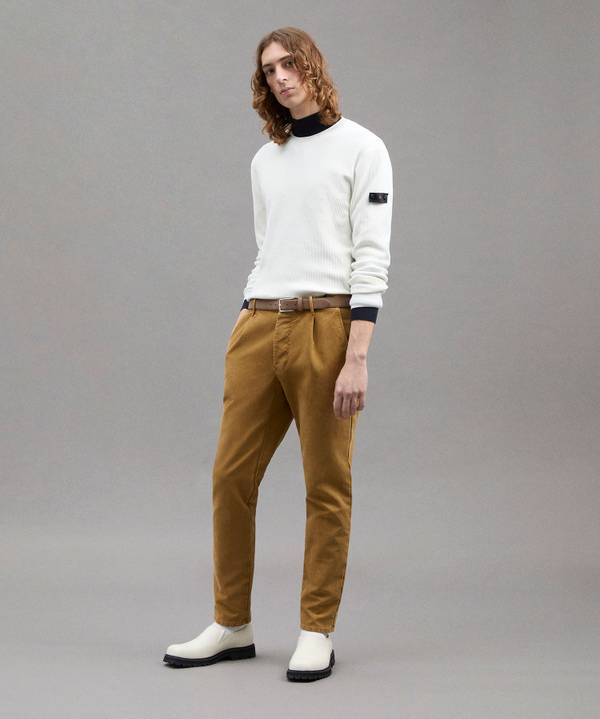 Peuterey Maglia In Cotone A Punto Inglese