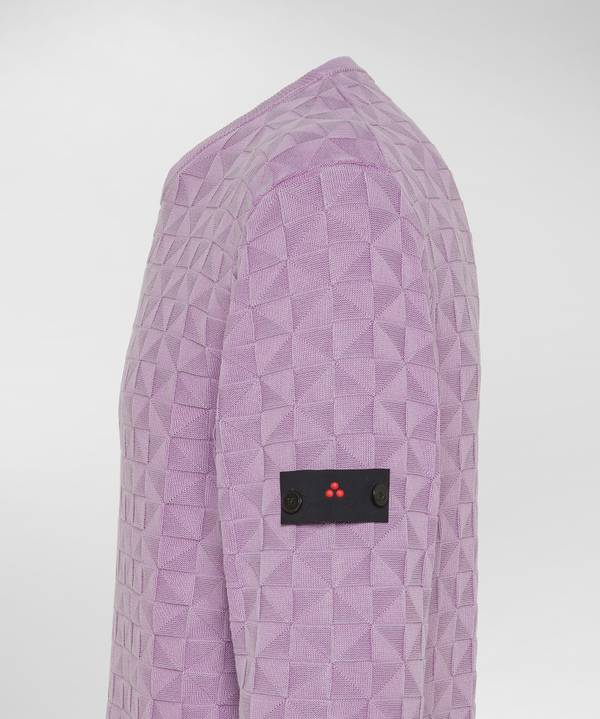 Peuterey Maglia In Cotone Con Effetto 3D